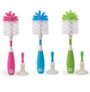 @MUNCHKIN LIMPIEZA CEPILLO 2EN1 CUELLO FLEXIBLE PARA MAMADERAS Y TETINAS CELESTE - GRIS - MU15769 - 157691