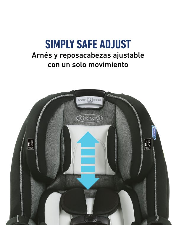 GRACO SILLA DE AUTO 4EVER DLX - FAIRMONT R.N-54KG - GR2074607 - 159116