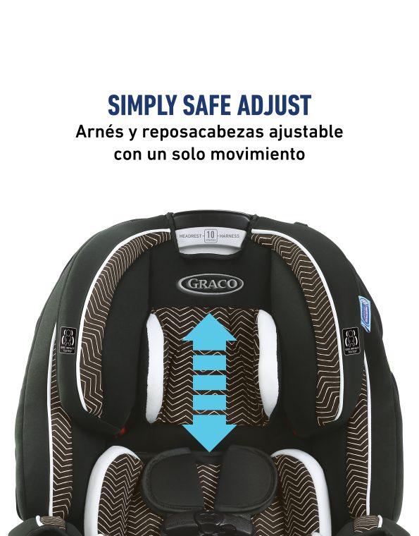 @ GRACO SILLA DE AUTO CAR SEAT 4EVER DIX ZAGG R.N-54KILOS - GR2074900 - 159130