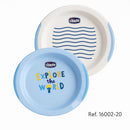CHICCO SET PLATOS SET 2 UND 12M+ AZUL 16002-20 - 4086580