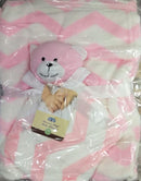 BEBE MANTA+NANIÑA DE APEGO CON DISEÑOS 75 x88cm 123194