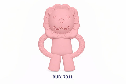 # BUBA MORDILLO DE SILICONA DE LEON 4M+ AZUL BUB17012 - ROSABUB17011 - VERDE BUB17013