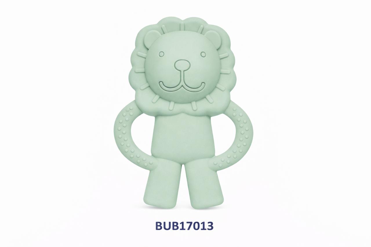 # BUBA MORDILLO DE SILICONA DE LEON 4M+ AZUL BUB17012 - ROSABUB17011 - VERDE BUB17013
