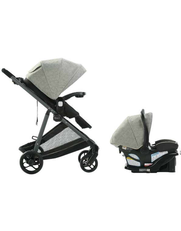 # GRACO CARRITO TRAVEL SYSTEM+BABY SEAT SNUGRIDE35 - 3EN1 - MODES ELEMENT - LYNWOOD 4 RUEDAS R.N-16/22KG GR2113923 - 172580