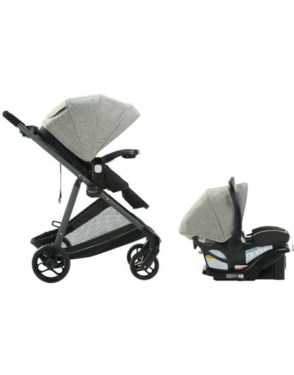 # GRACO CARRITO TRAVEL SYSTEM+BABY SEAT SNUGRIDE35 - 3EN1 - MODES ELEMENT - LYNWOOD 4 RUEDAS R.N-16/22KG GR2113923 - 172580