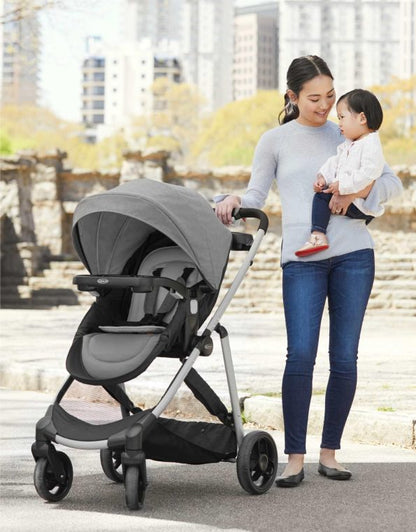 # GRACO CARRITO TRAVEL SYSTEM+BABY SEAT SNUGRIDE35 - 3EN1 - MODES ELEMENT - LYNWOOD 4 RUEDAS R.N-16/22KG GR2113923 - 172580
