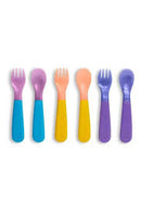 @MUNCHKIN ALIMENTACIÓN CUCHARA & TENEDORES SET X6 (3TENEDORES 3 CUCHARAS) 12M+ COLOR REVÉAL - MU17466 - 174667