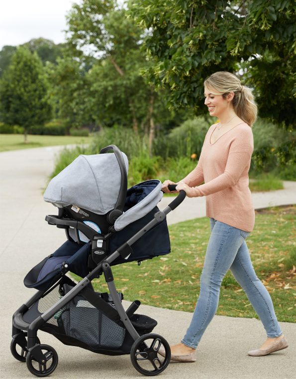 @ GRACO CARRITO TRAVEL SYSTEM+BABY SEAT SNUGRIDE35 MODES CLOSER 3EN1 - NASH - R.N-16/22KG - GR2139171 - 175369