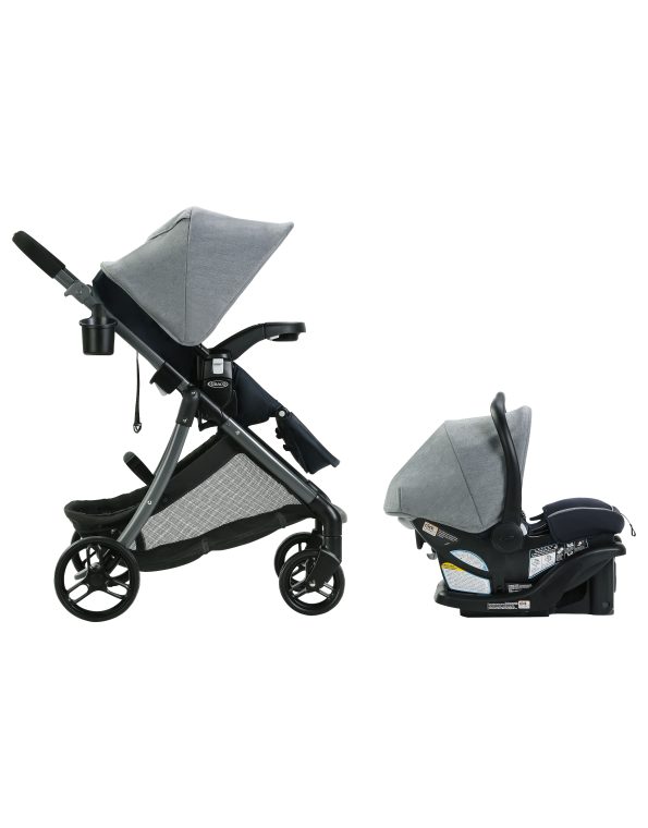 @ GRACO CARRITO TRAVEL SYSTEM+BABY SEAT SNUGRIDE35 MODES CLOSER 3EN1 - NASH - R.N-16/22KG - GR2139171 - 175369