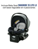 @GRACO CARRITO TRAVEL SYSTEM+BABY SEAT SNUGRIDE35 MODES CLOSER 3EN1 - NASH - R.N-16/22KG - GR2139171 - 175369