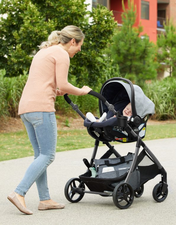 @ GRACO CARRITO TRAVEL SYSTEM+BABY SEAT SNUGRIDE35 MODES CLOSER 3EN1 - NASH - R.N-16/22KG - GR2139171 - 175369