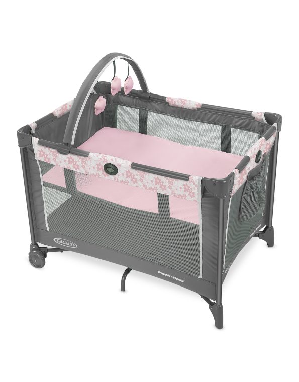 @ GRACO CUNA CORRALITO ON THE GO - KATE - COMPACTO -20% CUNA R.N-7KG - CORRAL P/NIÑA 89CM - GR2139039 - 175666