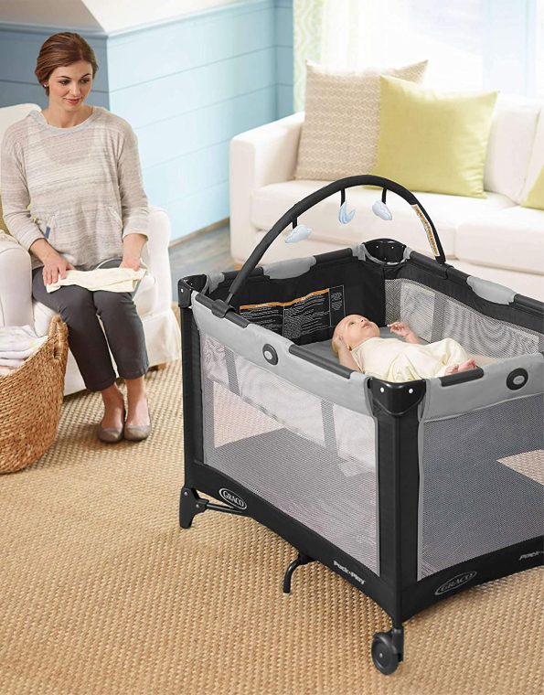@ GRACO CUNA CORRALITO ON THE GO - KATE - COMPACTO -20% CUNA R.N-7KG - CORRAL P/NIÑA 89CM - GR2139039 - 175666