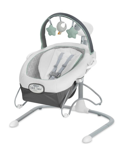 GRACO HAMAQUITA 2EN1 SOOTHE N' SWAY - DERBY BOUCER BALANCEO+RECLINACION+VIBRACION+CANCIONES+C.ELÉCTRICA - GR2140066 - 177189