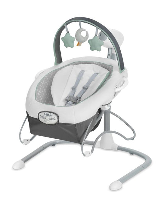 GRACO HAMAQUITA 2EN1 SOOTHE N' SWAY - DERBY BOUCER BALANCEO+RECLINACION+VIBRACION+CANCIONES+C.ELÉCTRICA - GR2140066 - 177189