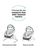 # GRACO HAMAQUITA 2EN1 SOOTHE N' SWAY - DERBY BOUCER BALANCEO+RECLINACION+VIBRACION+CANCIONES+C.ELÉCTRICA - GR2140066 - 177189