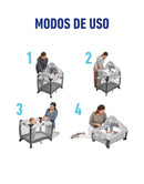 @GRACO CUNA CORRALITO 4EN1 MY VIEW - DERBY - GR2140093 - 177226