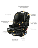 GRACO SILLA DE AUTO CAR SEAT 4EVER EXTEND2FIT PREMIER 4EN1 - MONTE CARLO R.N-54KG - LATCH - GR2141174 - 177295