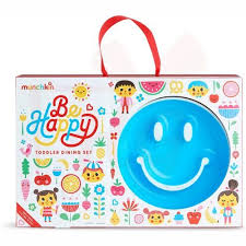@ MUNCHKIN ALIMENTACIÓN BE HAPPY SET REGALO AZUL MU17908 - ROSA 17909