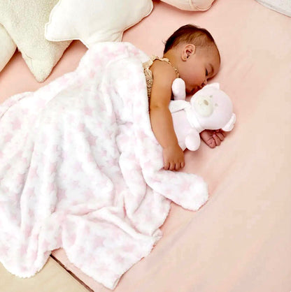 # BUBA MANTITA SET REGALO + OSITO AZUL - OSITO ROSA - OSITO BEIGE 3M+