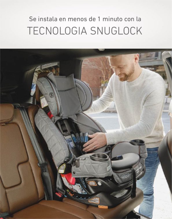 @ GRACO CAR SEAT 4EVER EXTEND2FIT PREMIER 4EN1 - MIDTOWN - LATCH - R.N-54KG  - GR2152351 - 180950