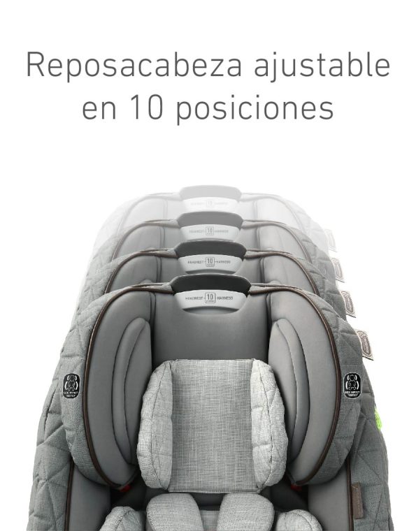 @ GRACO CAR SEAT 4EVER EXTEND2FIT PREMIER 4EN1 - MIDTOWN - LATCH - R.N-54KG  - GR2152351 - 180950