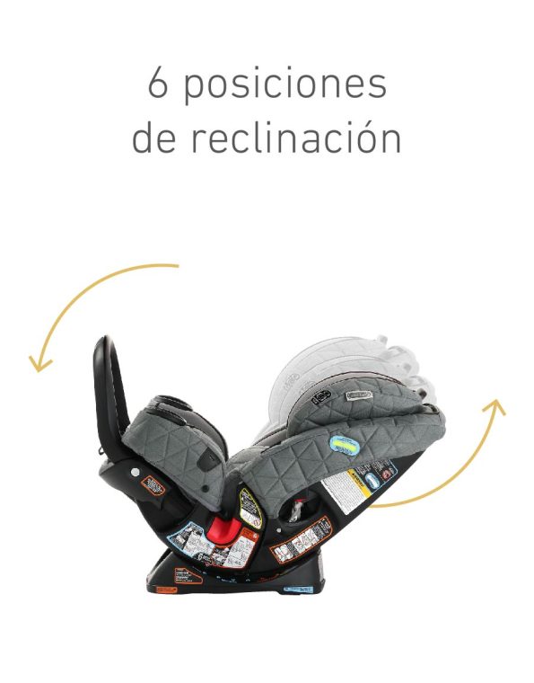 @ GRACO CAR SEAT 4EVER EXTEND2FIT PREMIER 4EN1 - MIDTOWN - LATCH - R.N-54KG  - GR2152351 - 180950