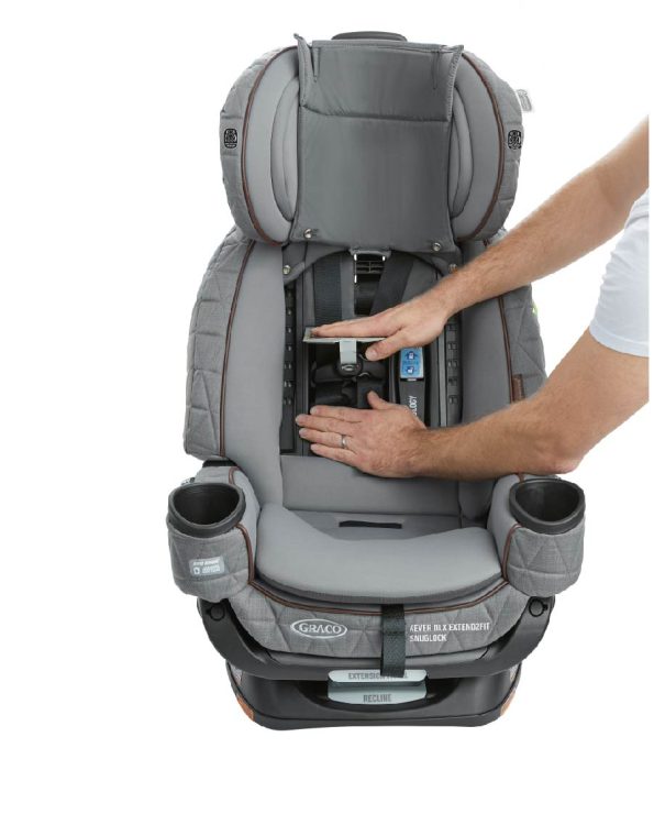 @ GRACO CAR SEAT 4EVER EXTEND2FIT PREMIER 4EN1 - MIDTOWN - LATCH - R.N-54KG  - GR2152351 - 180950