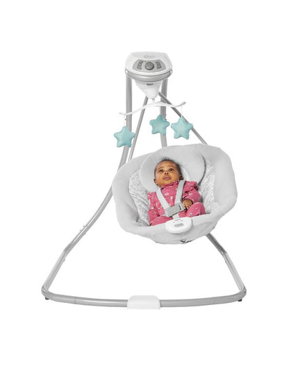 GRACO HAMAQUITA SIMPLE IVY R.N-14KG 15 CANCIONES+6 VELOCIDAD AJUSTES+VIBRACIONES ELECTRICO & PILAS GR2156174 - 181315