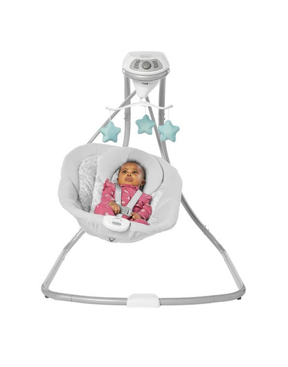 GRACO HAMAQUITA SIMPLE IVY R.N-14KG 15 CANCIONES+6 VELOCIDAD AJUSTES+VIBRACIONES ELECTRICO & PILAS GR2156174 - 181315