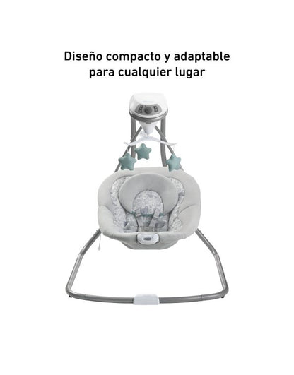 GRACO HAMAQUITA SIMPLE IVY R.N-14KG 15 CANCIONES+6 VELOCIDAD AJUSTES+VIBRACIONES ELECTRICO & PILAS GR2156174 - 181315