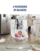 # GRACO HAMAQUITA SIMPLE IVY R.N-14KG 15 CANCIONES+6 VELOCIDAD AJUSTES+VIBRACIONES ELECTRICO & PILAS GR2156174 - 181315