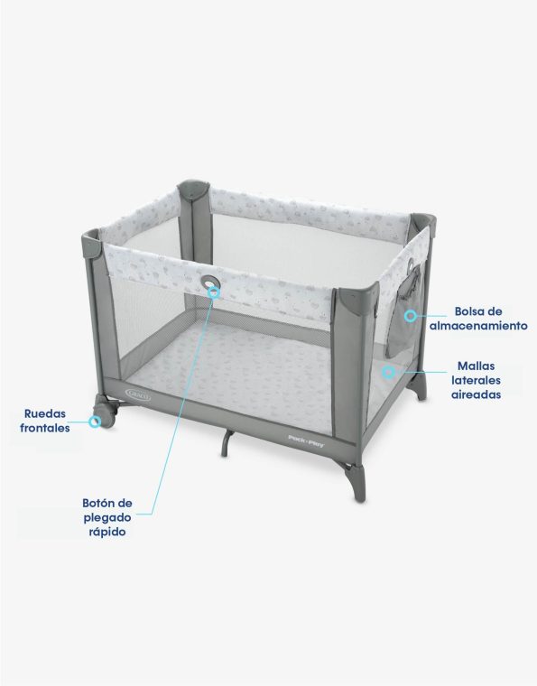 @ GRACO CUNA CORRALITO ON THE GO - COMPACTO R.N-89CM - REIGN GR2156183 - 181407 - KOLB GR2164118 - 182671