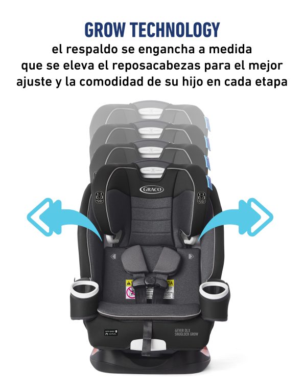 GRACO CAR SEAT 4EVER DLX SNUGLOCK GLOW - MAISON R.N - 54 KG - GR2156210 - 181551