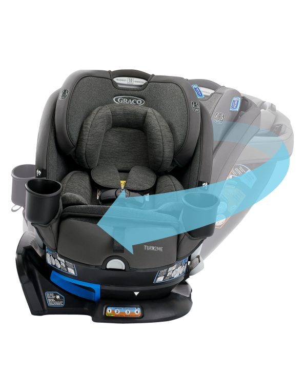 @ GRACO CAR SEAT GIRATORIO TURN2ME 3EN1 - MANCHESTER R.N-45KG LATCH - GR2156214C - 181599