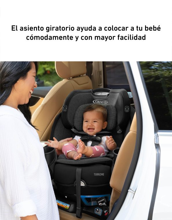 @ GRACO CAR SEAT GIRATORIO TURN2ME 3EN1 - MANCHESTER R.N-45KG LATCH - GR2156214C - 181599