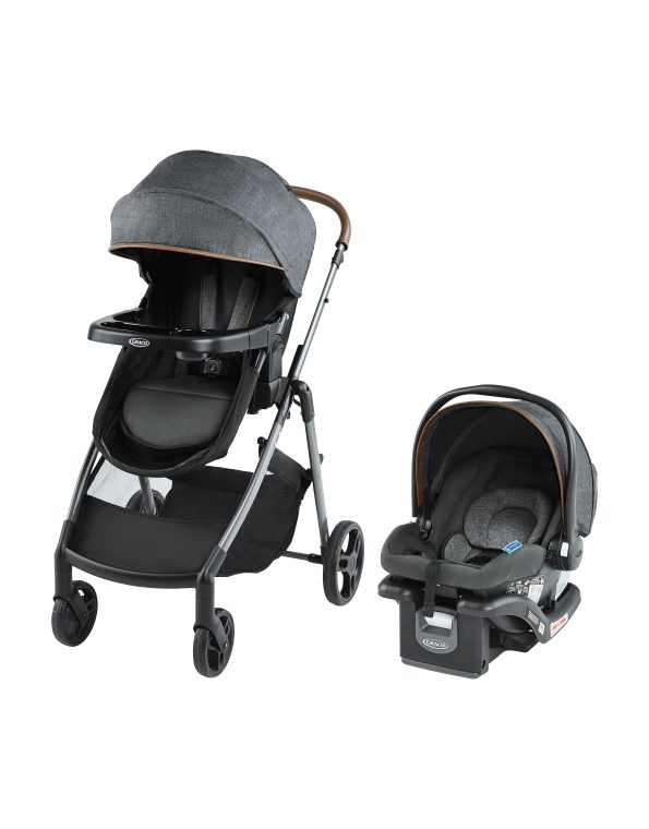 # GRACO CARRITO TRAVEL SYSTEM+BABY SEAT SNUGRIDE35 MODES TRIO HEMLOCK - R.N-16/22KG - GR2164695- 181858