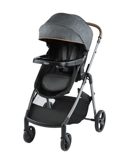# GRACO CARRITO TRAVEL SYSTEM+BABY SEAT SNUGRIDE35 MODES TRIO HEMLOCK - R.N-16/22KG - GR2164695- 181858