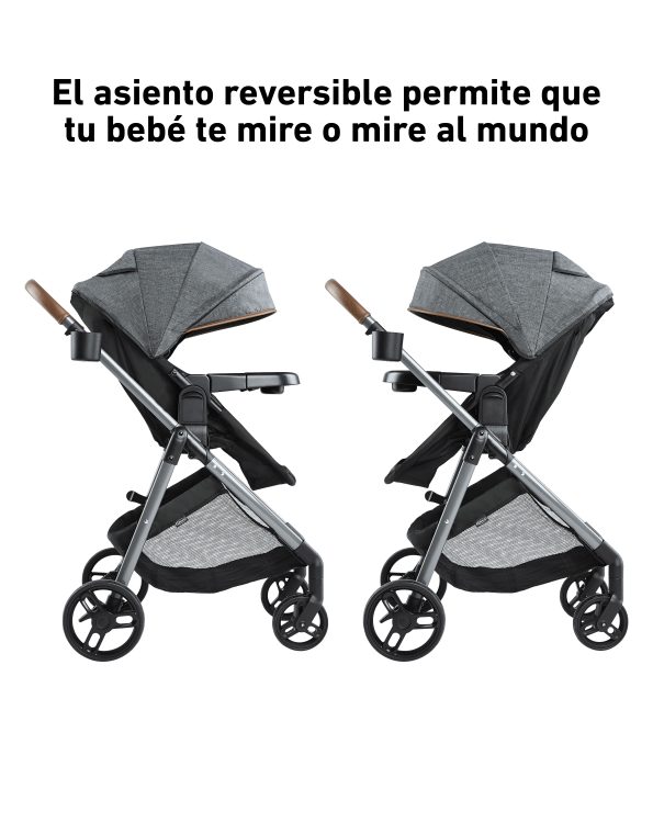 # GRACO CARRITO TRAVEL SYSTEM+BABY SEAT SNUGRIDE35 MODES TRIO HEMLOCK - R.N-16/22KG - GR2164695- 181858