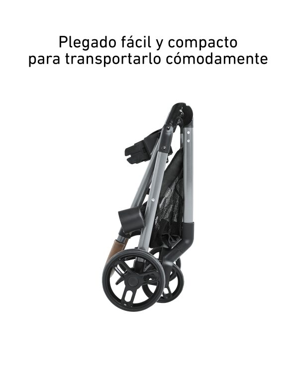 # GRACO CARRITO TRAVEL SYSTEM+BABY SEAT SNUGRIDE35 MODES TRIO HEMLOCK - R.N-16/22KG - GR2164695- 181858