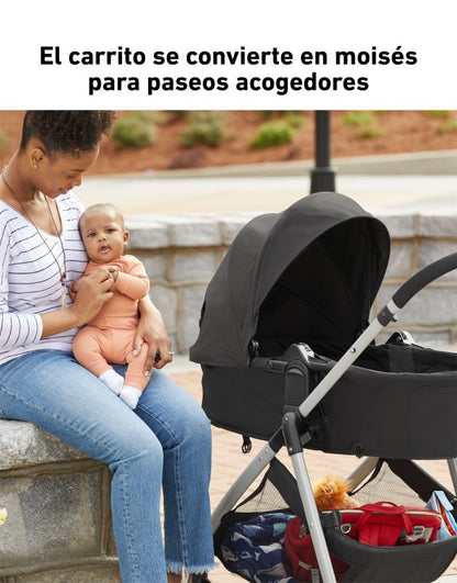 # GRACO CARRITO TRAVEL SYSTEM+BABY SEAT SNUGRIDE35 MODES TRIO HEMLOCK - R.N-16/22KG - GR2164695- 181858