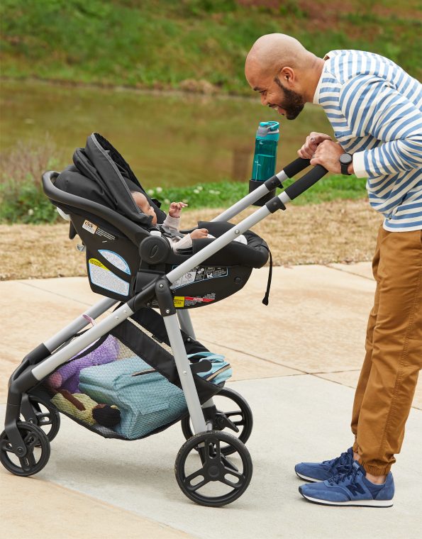 # GRACO CARRITO TRAVEL SYSTEM+BABY SEAT SNUGRIDE35 MODES TRIO HEMLOCK - R.N-16/22KG - GR2164695- 181858