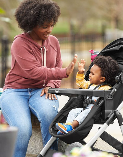 # GRACO CARRITO TRAVEL SYSTEM+BABY SEAT SNUGRIDE35 MODES TRIO HEMLOCK - R.N-16/22KG - GR2164695- 181858