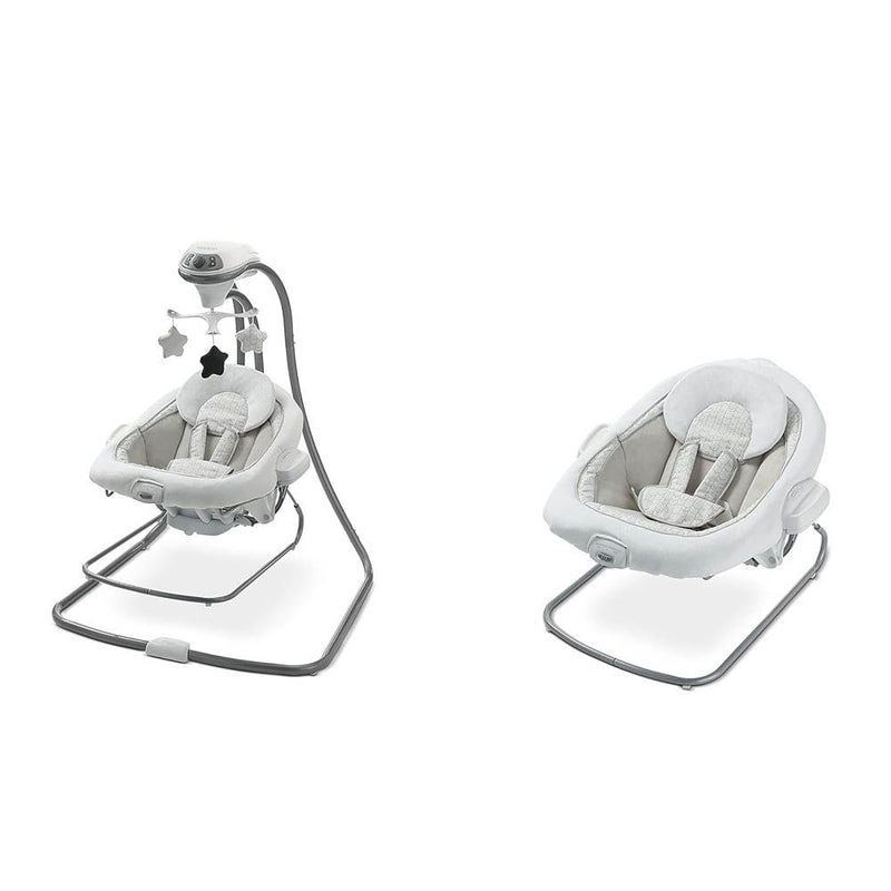 @ GRACO HAMAQUITA 2EN1 DUETCONNECT DELUXE - REDMOND - BALANCE /VIBRACION / CANCIÓN / SONIDOS HASTA 11.3KG GR2160534 - 182473