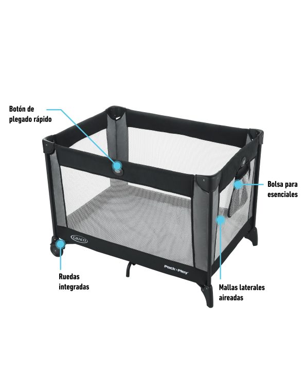 @ GRACO CUNA CORRALITO ON THE GO - COMPACTO R.N-89CM - REIGN GR2156183 - 181407 - KOLB GR2164118 - 182671