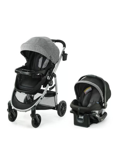 # GRACO CARRITO TRAVEL SYSTEM+BABY SEAT SNUGRIDE35 MODES PRAMETTE 3EN1 - ELLINGTON - R.N-16/22KG - GR2173529 - 184835