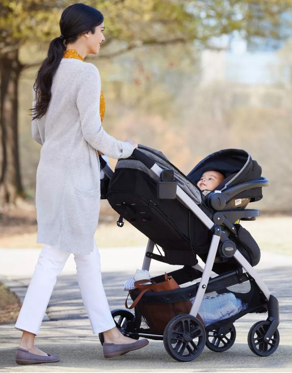 # GRACO CARRITO TRAVEL SYSTEM+BABY SEAT SNUGRIDE35 MODES PRAMETTE 3EN1 - ELLINGTON - R.N-16/22KG - GR2173529 - 184835