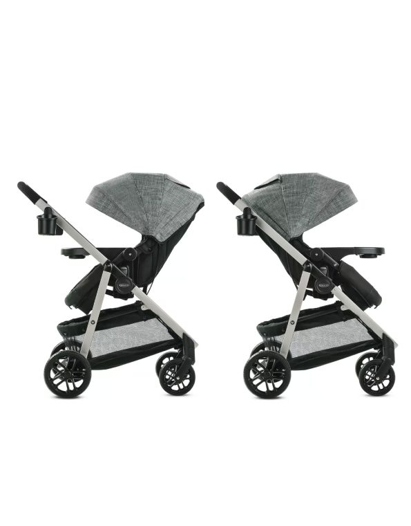 # GRACO CARRITO TRAVEL SYSTEM+BABY SEAT SNUGRIDE35 MODES PRAMETTE 3EN1 - ELLINGTON - R.N-16/22KG - GR2173529 - 184835
