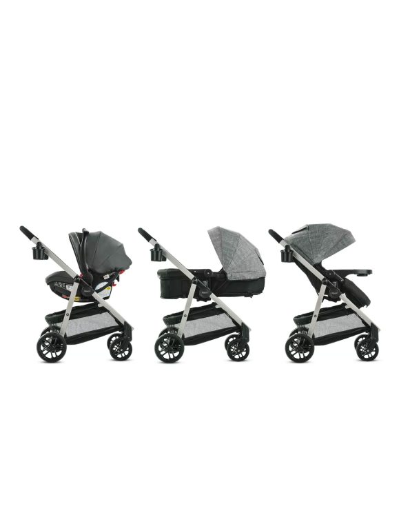 # GRACO CARRITO TRAVEL SYSTEM+BABY SEAT SNUGRIDE35 MODES PRAMETTE 3EN1 - ELLINGTON - R.N-16/22KG - GR2173529 - 184835