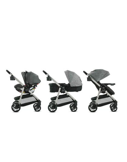 # GRACO CARRITO TRAVEL SYSTEM+BABY SEAT SNUGRIDE35 MODES PRAMETTE 3EN1 - ELLINGTON - R.N-16/22KG - GR2173529 - 184835